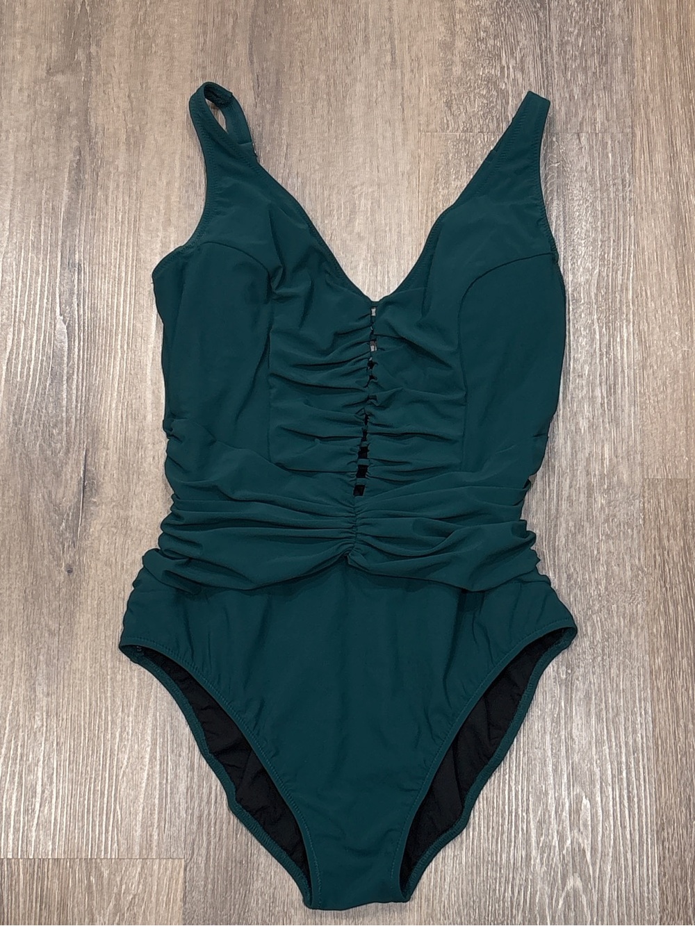 Profile by Gottex Tutti Frutti Ruched One Piece Swimsuit Cutout Resort 12D